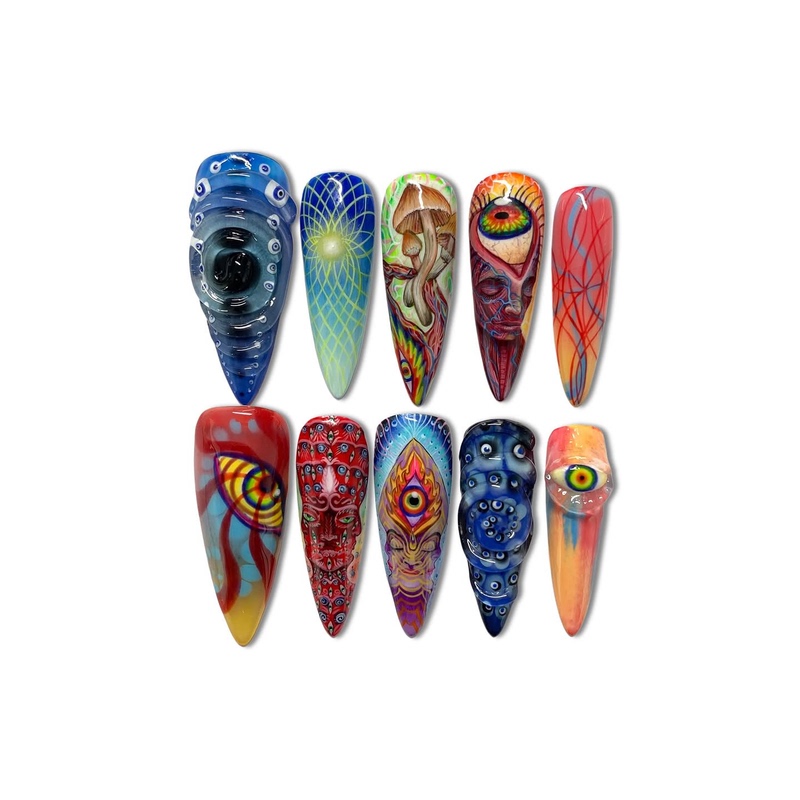 Cthulhu Fantasy Horror Eye Nail Art Dark Halloween Spooky Fantasy Pupil Nail Art Pieces Finished Fake Nail Stickers Cthulhu Fantasy Horror Eye Nail Art Dark Halloween Spooky Fantasy Pupil Nail Art Pieces Finished Fake Nail Stickers
