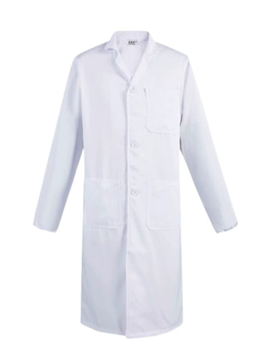 Белый халат, химическая униформа медсестры для школьников для работы, увеличенная толщина, короткий рукав