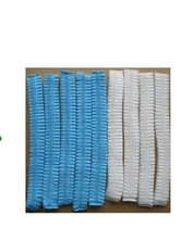 Disposable headgear hair net non-woven fabric dustproof dust-free cap thickened 100 pieces of labor insurance work cap sales