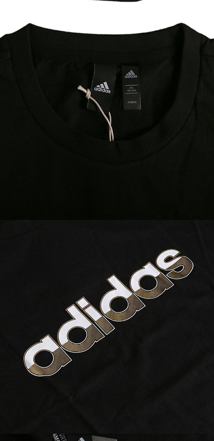 Adidas adidas 19 logo mới ngắn tay áo thun thể thao nam DU0404 DQ3056 DU0406 - Áo phông thể thao áo phông nam anta chính hãng