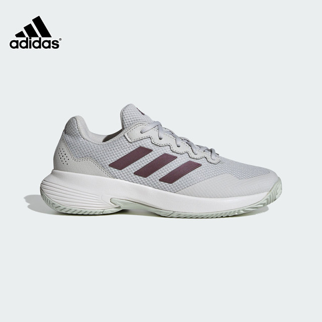 Adidas ເກີບບາດເຈັບແລະເກີບຜູ້ຊາຍເກີບແມ່ຍິງໃນພາກຮຽນ spring ໃຫມ່ການຝຶກອົບຮົມ tennis ເກີບເກີບກິລາ breathable ພັຍທົນທານຕໍ່ IE0841