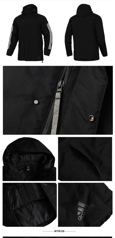 Adidas  cotton quần áo xuống áo khoác nam 18 áo khoác thể thao mới CY8624 DW8150 DM2196