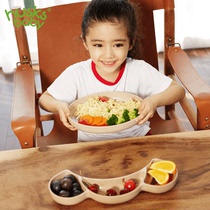 Shells only baby childrens dinner plate cartoon baby divider baby tableware three-point four-square household tableware
