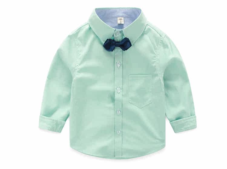 Chemise garcon à manche longue - Ref 2074195 Image 12