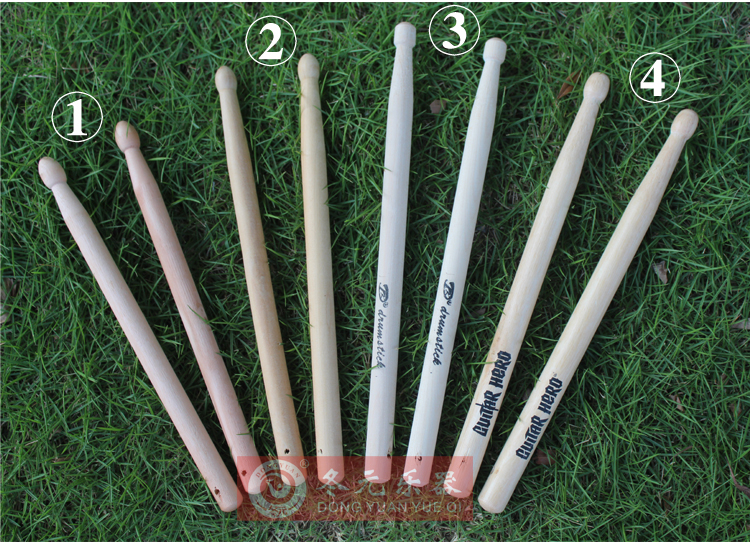 Wooden Drum Stick Good Waist Drum Stick Flat Drum Stick Drum Stick Drumstick Drum Hammer Drum Hammer Multi-Pay