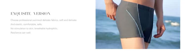 Quần bơi nam Shu Man Quần boxer XL Quần bơi nam thoải mái Slim Fit Đồ bơi nam đồ bơi quần bơi nam hàng nào tốt