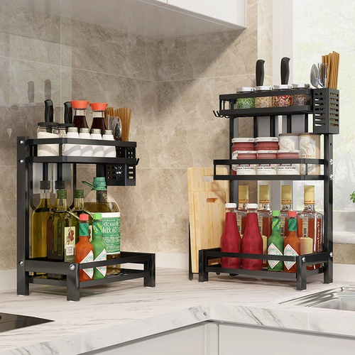 Черные универсальные палочки для еды из нержавеющей стали, система хранения