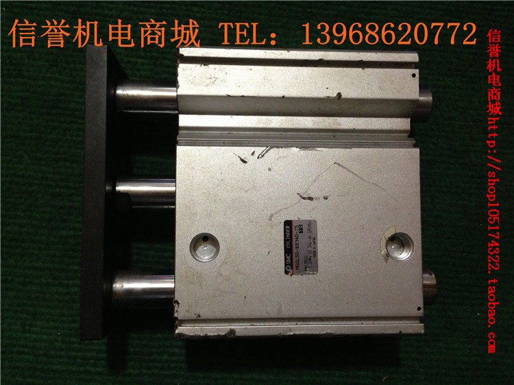 Second-hand Japanese imports of SMC MGQL50-75 three-bar cylinder pneumatic elements