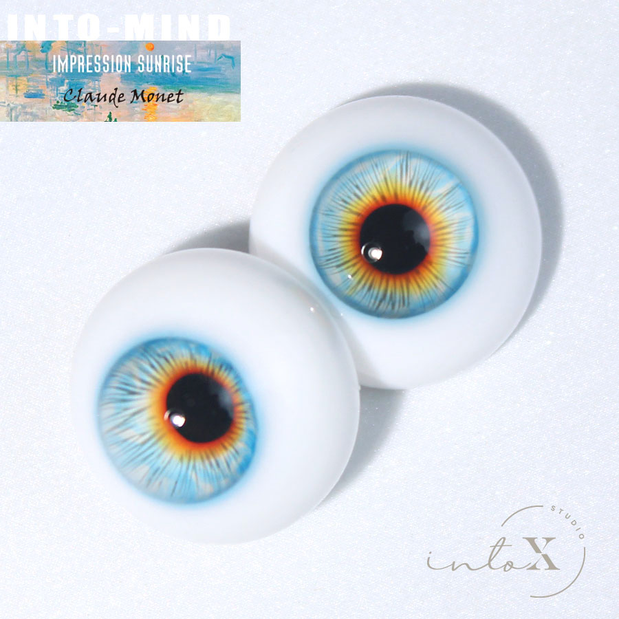 Into - X Sunrise spot BJD Resin Eye Live - eye - sized iris - resistant yellow