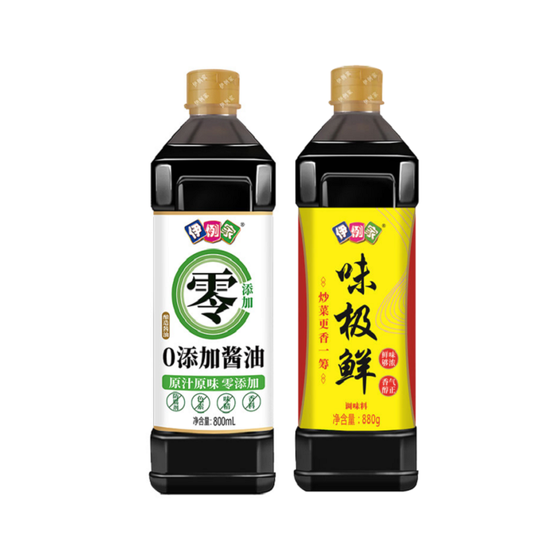 首单3元+签到！伊例家酱油~味极鲜任选880ml