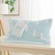 Một cặp siêu mềm và thoải mái được trang bị đôi jacquard khăn bông gạc phía bên terry khăn dễ thương gối cartoon - Khăn gối khăn gối