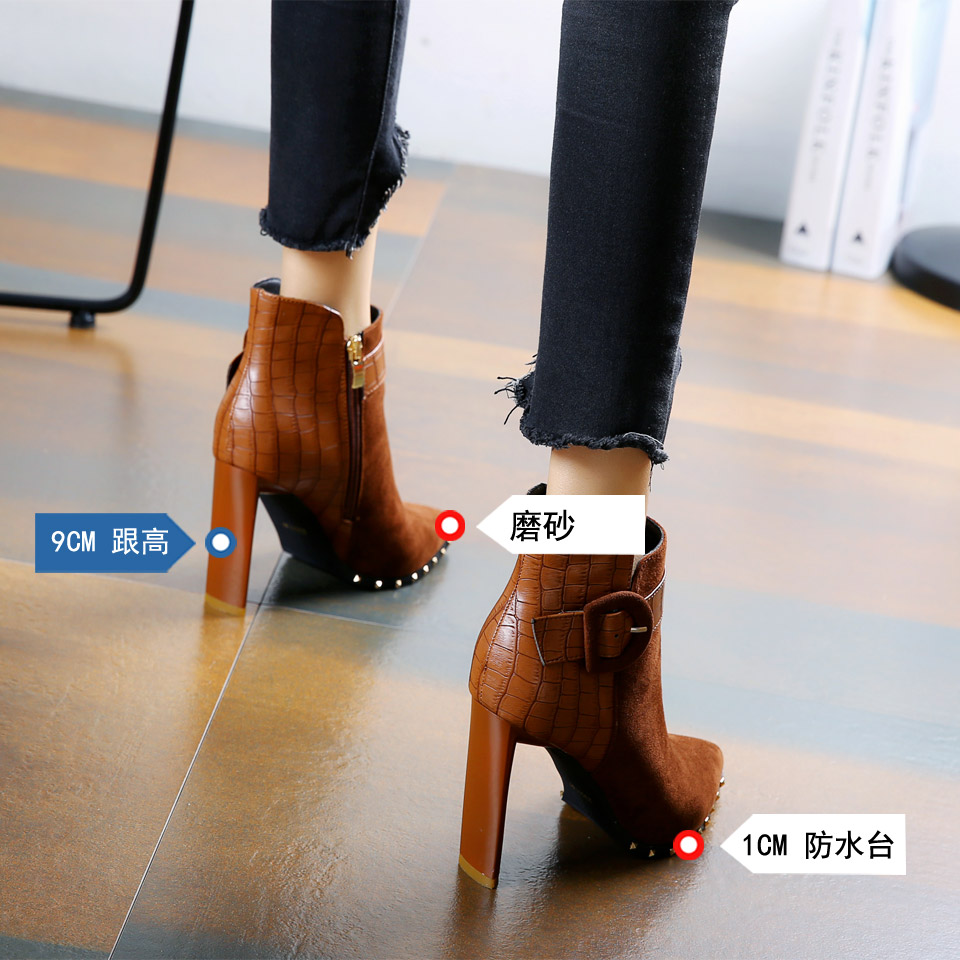 Bottes mi-saison femme OTHER en Caoutchouc - Ref 3250170 Image 3