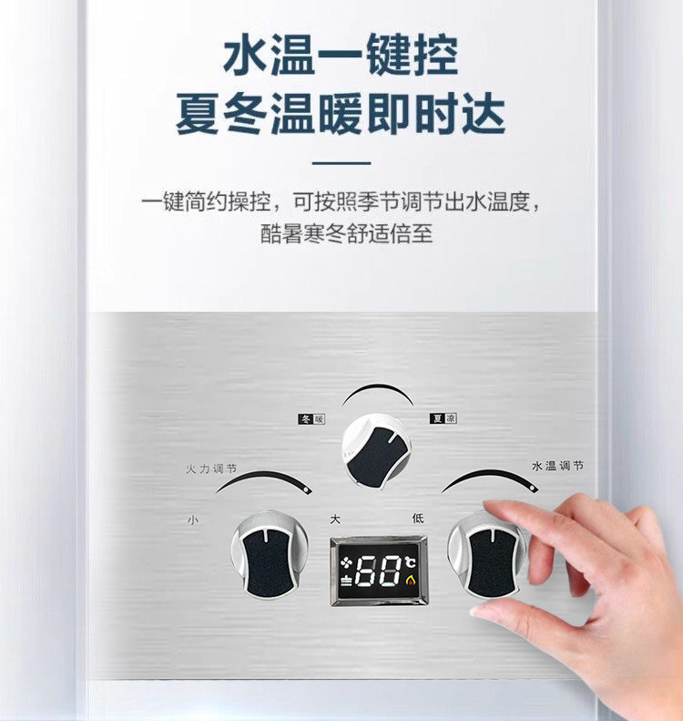 Газовый водонагреватель 正品平衡式燃气热水器家用液化气煤气款天然气洗澡恒温12升免水压 Zuanshihua