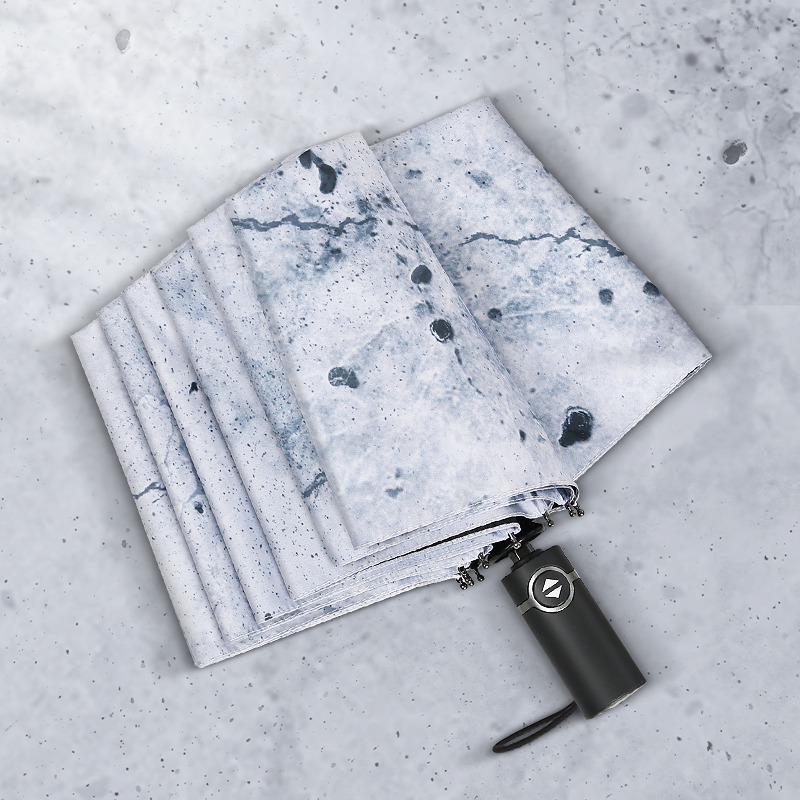 Snowburg 10 bone folding umbrella male and female clear rain and sun umbrella sunscreen anti-UV minimalist student automatic umbrella