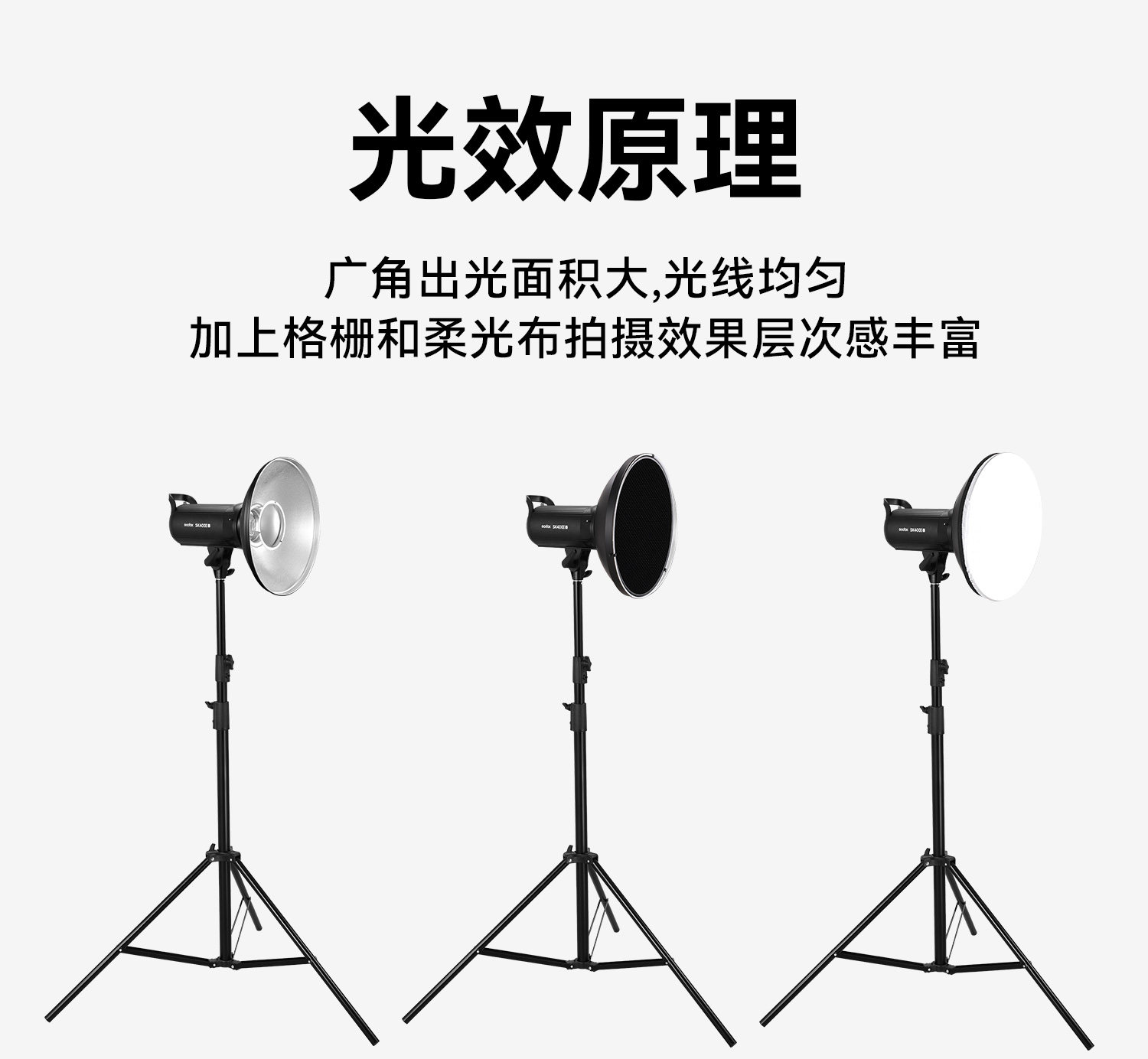 Лампочка 神牛摄影灯42/55cm雷达罩 聚光反光罩蜂巢网 美人碟摄影棚人像静物拍摄附件 300w/400w/600w闪光灯保荣口通用 Sacred cow