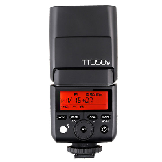 Godox TT350S/V350 SLR 카메라 플래시 TTL 자동 측광 핫슈 고속 동기화 Canon Nikon Sony Fuji 마이크로 단일 외부 기계 탑 라이트에 적합한 소형 미니 포켓 라이트