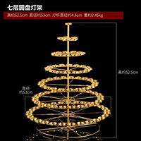 Семь -слоя световой стойки (108 стаканов)