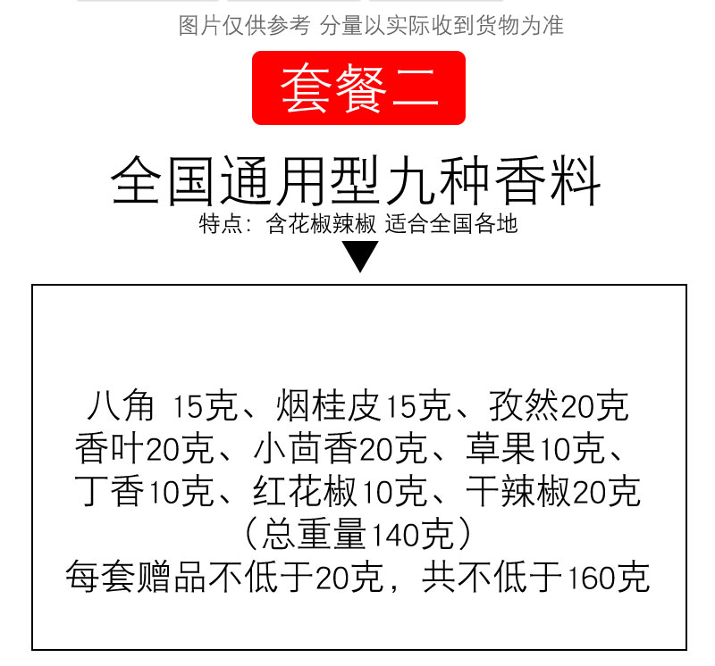 八角桂皮香叶组合8种卤料全套8袋