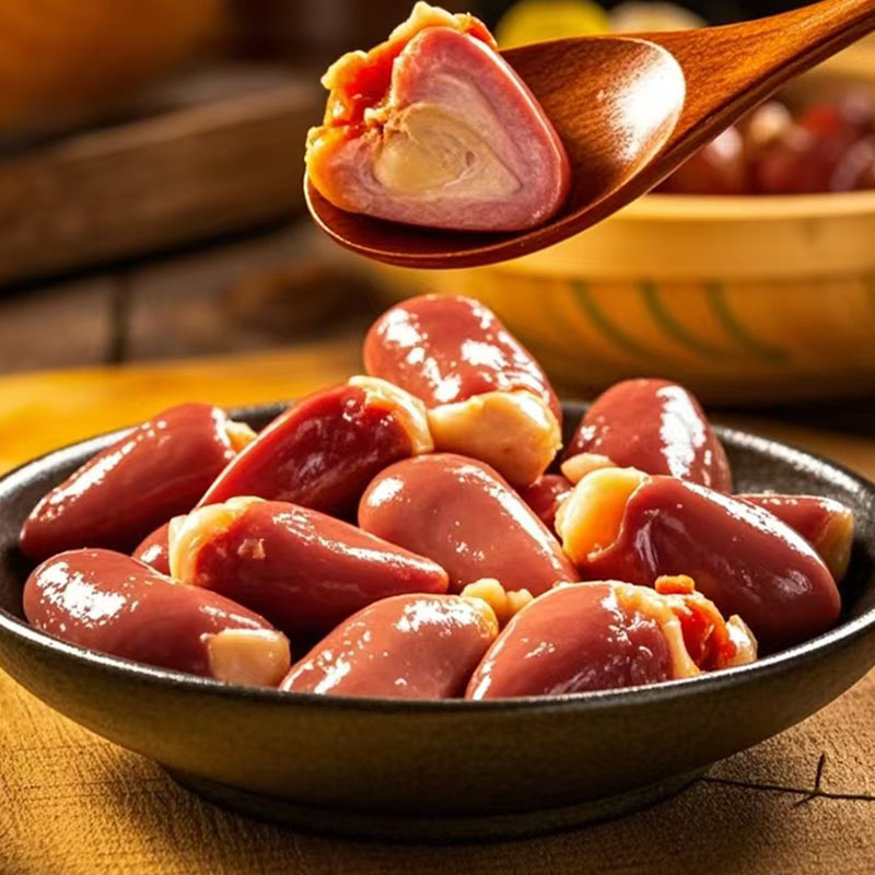 Yike Frozen Chicken Hearts Braised BBQ 2kg