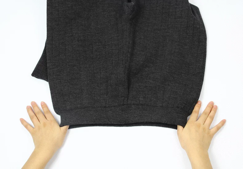 Mùa thu đông dày quần len đầy đủ quần nam cũ dày quần mềm cashmere quần legging ấm Quần len mỏng quần giữ nhiệt nam