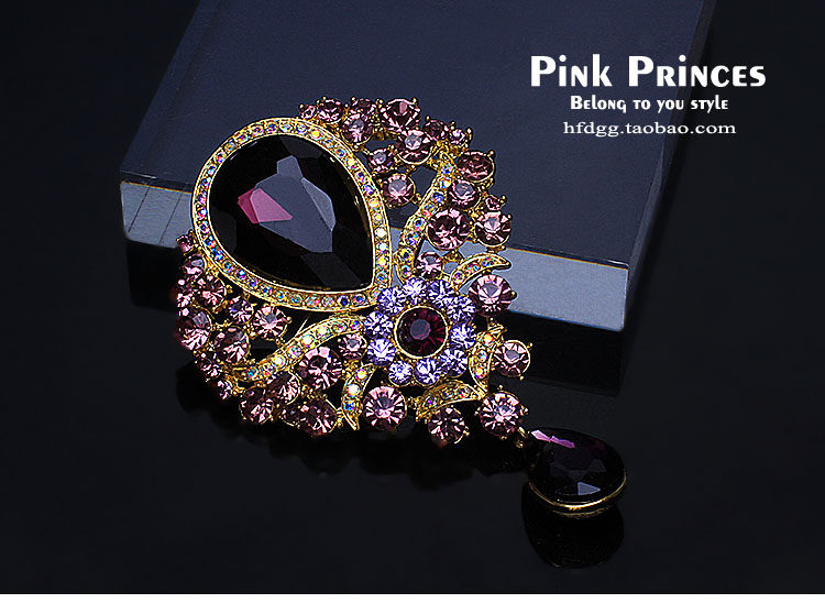 Broche femme en Zircon diamant - Ref 1170701 Image 27