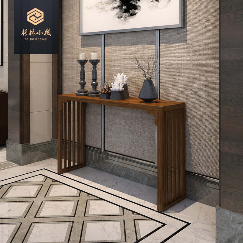 Incense case for the table New Chinese Xuan Guan Guan Table Modern Brief About Narrow Table Strips Case Xuanguan Tai Xuan Guan