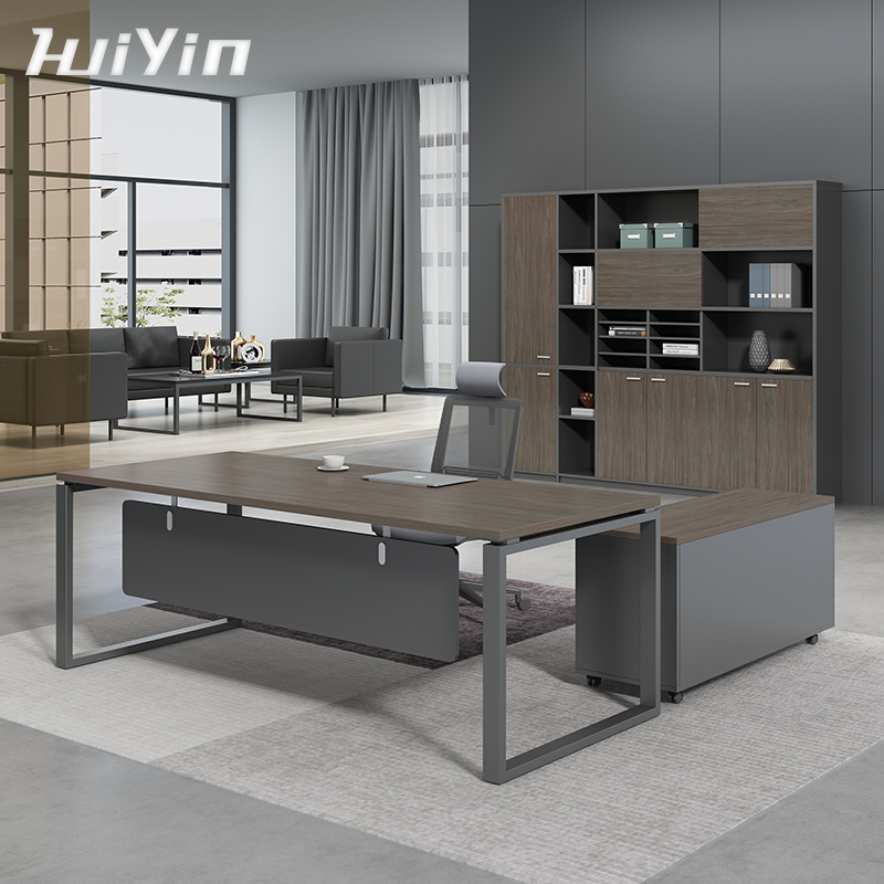 Shanghai boss table and chairs combination minimalist modern desk atmosphere big class desk manager table manager desk man