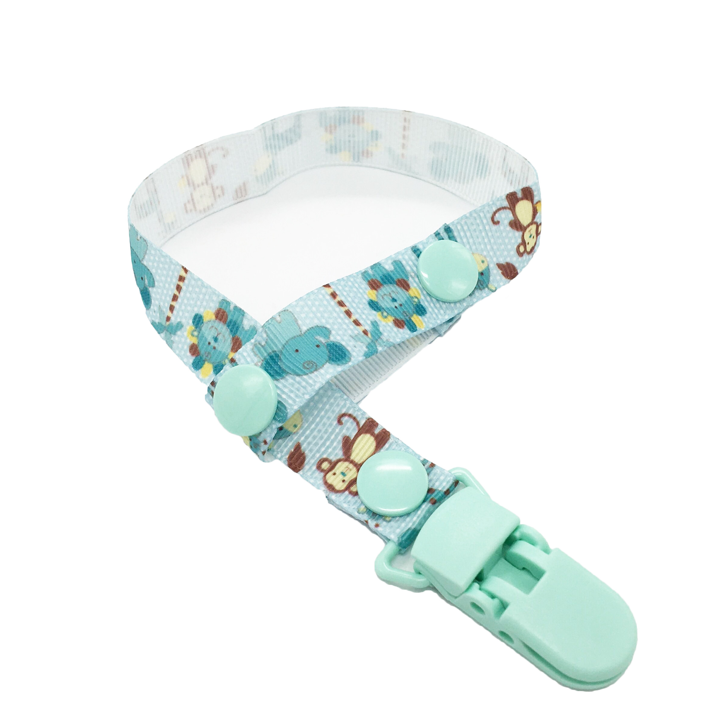 Baby pacifier anti-drop chain Pacifier bite chain Safe and durable Environmental protection multi-buckle adjustment Deer anti-drop Banana anti-drop