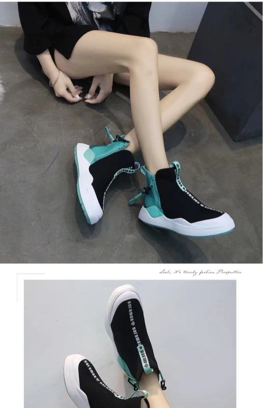 Giày sneaker nữ cao cấp 2018 phiên bản mới của Hàn Quốc ulzzang