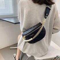 Korean generation light luxury bag high-end 2022 new fashion waist bag all-match ins summer messenger bag womens bag chest bag
