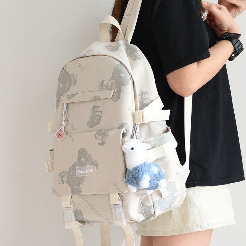 Han Dynasty Bookbag Woman Suu Ulzzang Junior High School Student Shoulder Pack In Japanese Large Capacity Travel Backpack