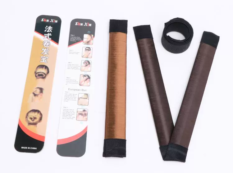 Đầu bóng tóc giả tóc giả trẻ em trưởng thành Đầu thay đổi công cụ tóc xoăn Pháp hoa accessories phụ kiện tóc dây buộc tóc cổ trang