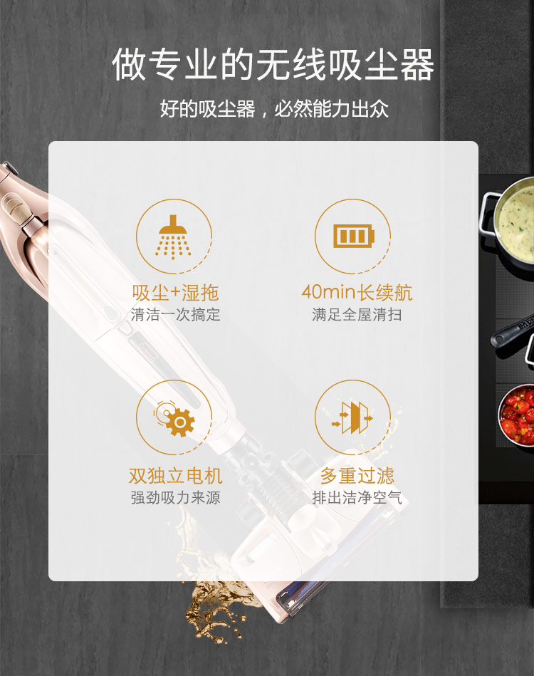 robot medion Máy hút bụi không dây gia đình Đức sạc cầm tay ướt và khô hai mục đích không dây câm xe nhỏ công suất cao - Máy hút bụi robot hút bụi lau nhà liectroux c30b