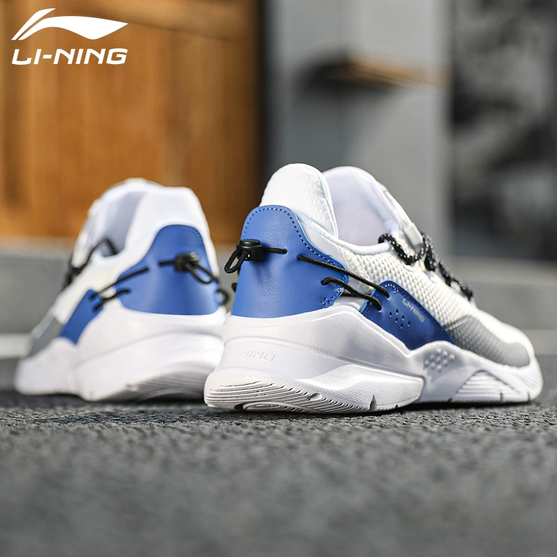 Li Ning giày nam giày thể thao nam giày nam mùa thu giày bình thường 2020 mới mùa thu Zhengrong 92 giày cũ giày forrest - Dép / giày thường