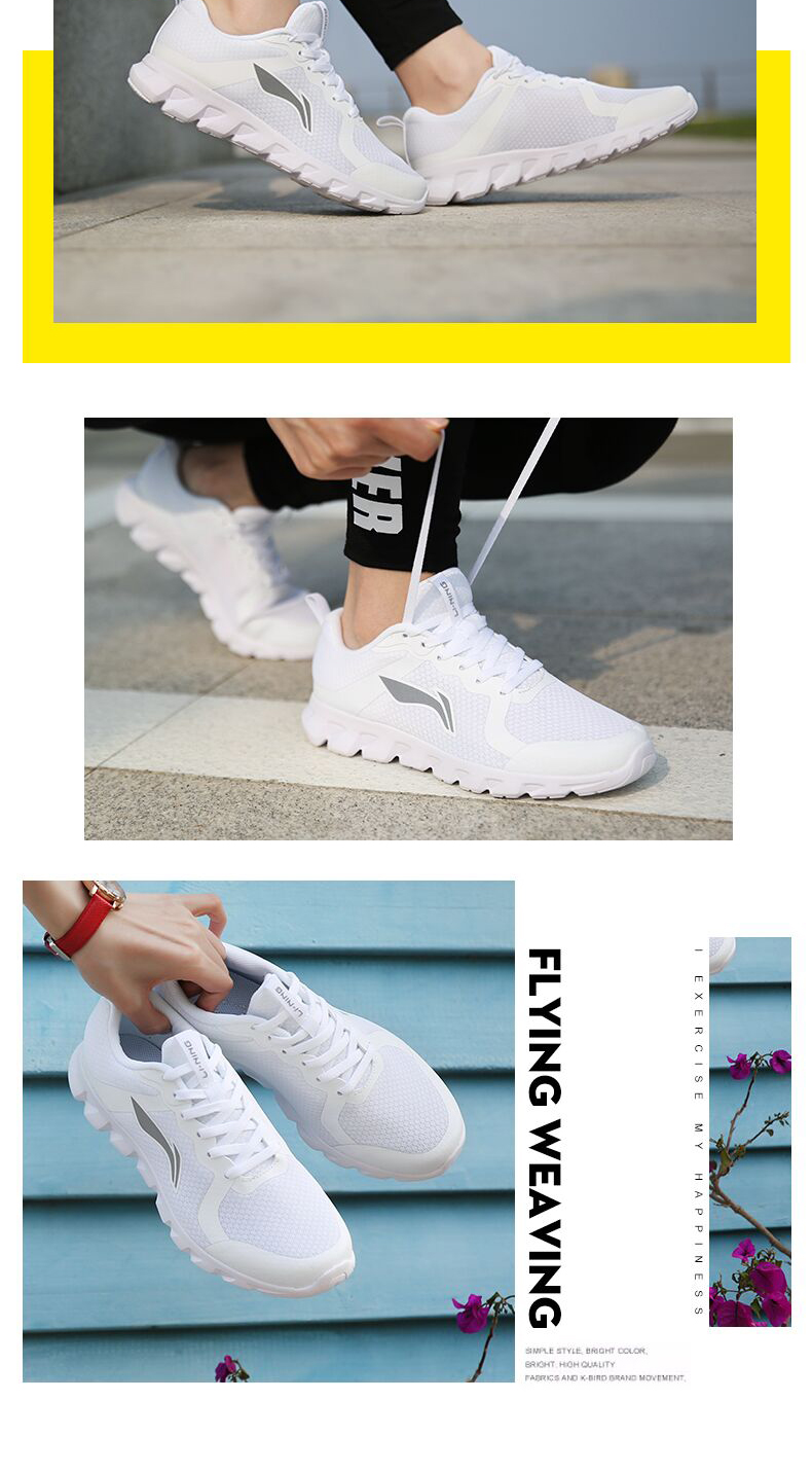 Giày thể thao nữ Li Ning Giày dép nữ bình thường 2019 Giày mới mùa đông Thương hiệu giày chạy bộ bị hỏng mã Agan giày phượng nhảy giày thể thao adidas nam