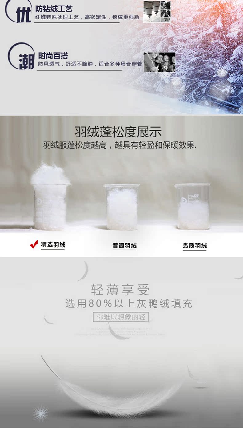Li Ning xuống áo khoác nam 2018 mùa xuân mới đích thực ánh sáng trùm đầu thể thao ngắn xuống áo khoác nam áo khoác áo phao hàn quốc nam