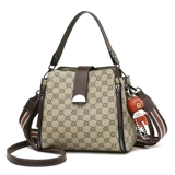 Вместительная и большая сумка через плечо, модная сумка на одно плечо, из натуральной кожи