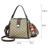 Вместительная и большая сумка через плечо, модная сумка на одно плечо, из натуральной кожи