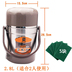 hộp đựng cơm giữ nhiệt zojirushi Alice Gold 304 chân không bằng thép không gỉ cách nhiệt hộp ăn trưa nhiều lớp dung tích lớn siêu cách nhiệt có thể bị cháy nồi 2.8L - Hộp cơm điện sưởi ấm camen điện Hộp cơm điện sưởi ấm