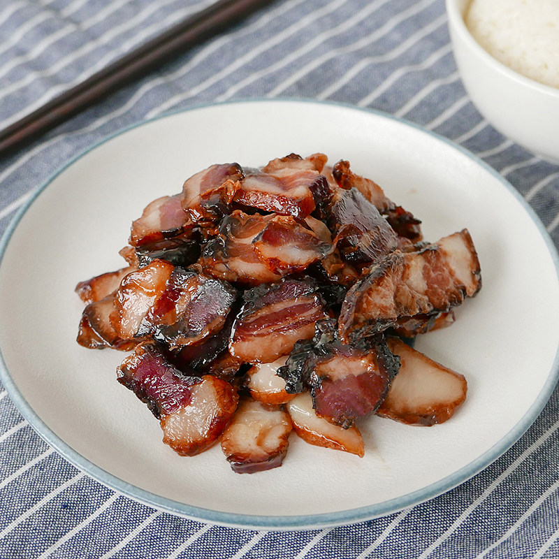 Shen Ye's baby Hundred years Yu Fu Jinhua two ends of Wu Gufa soy sauce meat bacon 500g