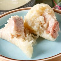Shen Yes baby Jiaxing heiren rice dumplings fresh meat dumplings Dragon Boat Festival specialties 5 pieces