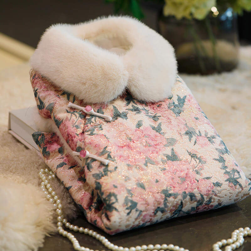 Miaotong Tang suit women's winter Chinese New Year cheongsam quilted cotton short cotton vest vest winter style thickened New Year's clothing Chinese style young style