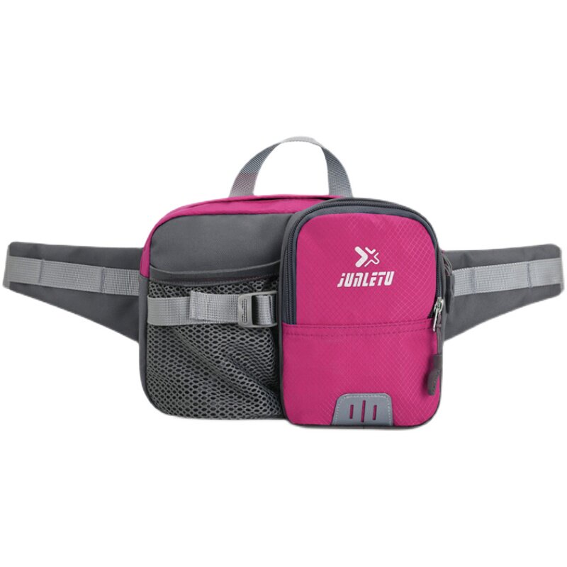 Outdoor Sports Running Water Bottle Waist Bag for Men and Women, Multifunctional Marathon Equipment, Mountaineering Mobile Phone Large Capacity Waist Bag