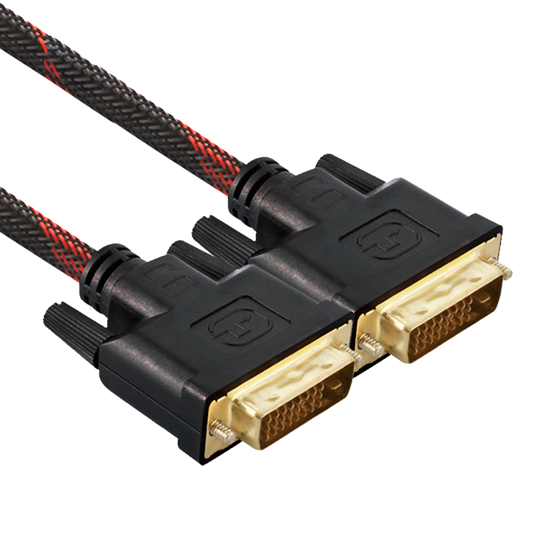 DVI cable high-definition data cable DVI24 1-wire computer monitor dvi-d high-definition video cable cable 1 5 meters - Taobao