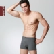 Han Cai Đồ lót nam Cotton Boxer Quần lót trẻ trung Quần nam Đầu năm Màu đỏ Kích thước lớn Quần Boxer Mùa hè