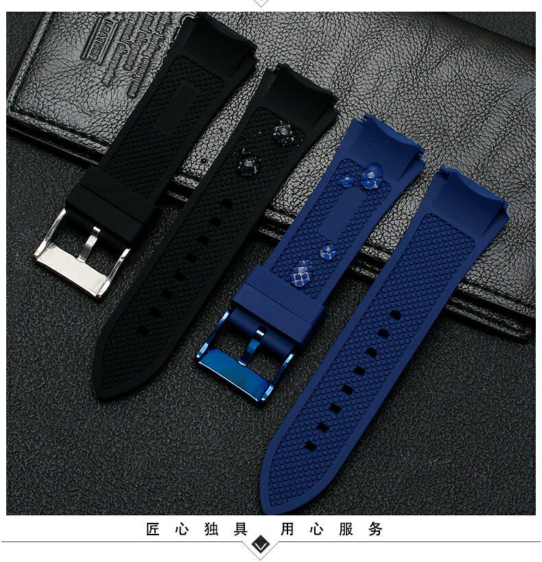 Bracelet De Montre En Cuir De Remplacement - Compatible Guess W0040G3 W0040G5 W0247G3 - Avec Barres à Ressort Et Outil
