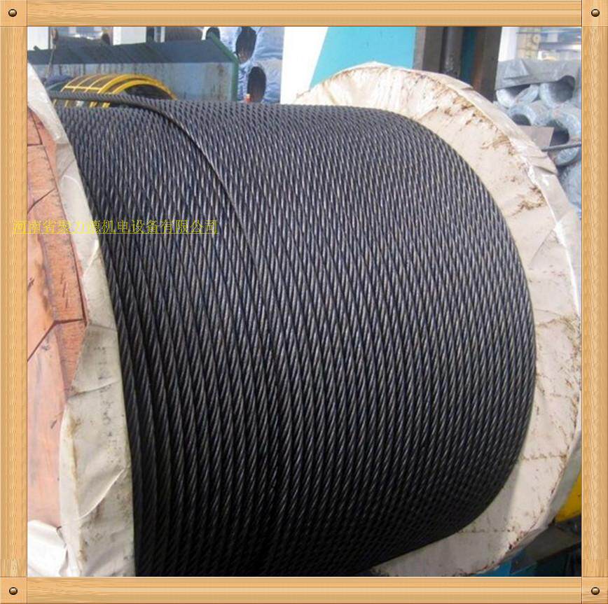 Crane oil wire rope oil wire rope small crane electric hoist 6*37 wire FC 6*19 FC