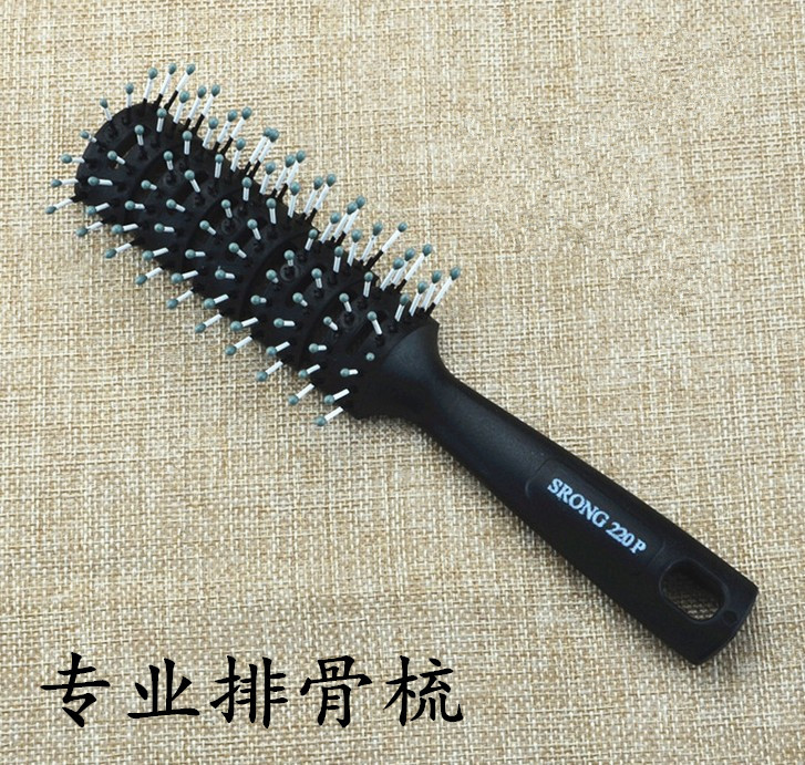 Hair salon ribs Ribs Anti-Static Curly Hair Combed Hair Combed Hair Roll Comb Men Retro Oil Head Big Back Head Styling Comb