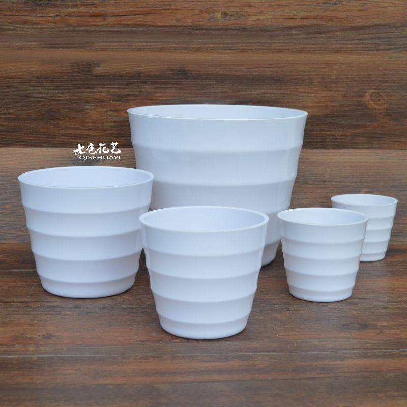 Environmental Protection Creative Resin Plastic Flower Pots Balcony Planting multi-meat Gold Ge gardening Home planting flower pots Enlarge Thickened