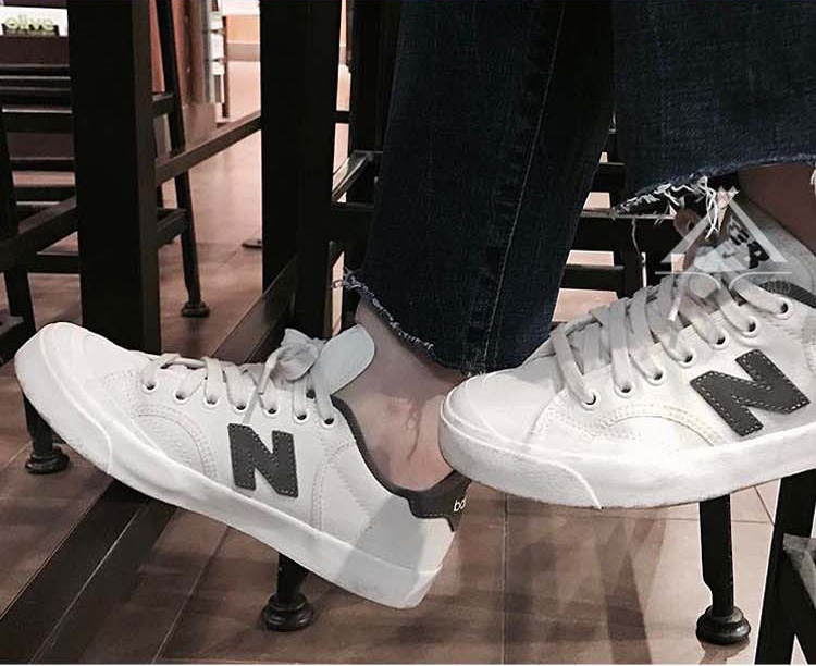 New Balance Procourt đôi nam nữ đôi giày vải thường retro PROCTWG giay bitis nữ